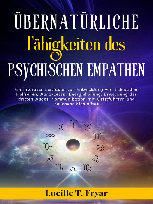 Title details for Übernatürliche Fähigkeiten des psychischen Empathen by Lucille T. Fryar - Wait list
